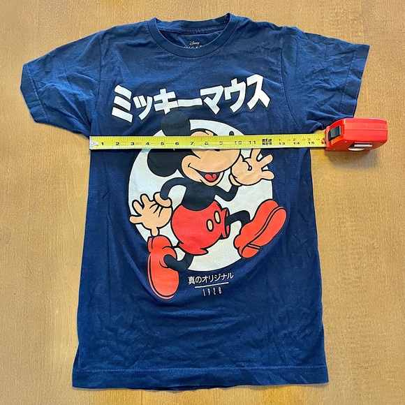 Disney Mickey And Friends Mickey Mouse Kanji Portrait T-Shirt - Picture 3 of 4
